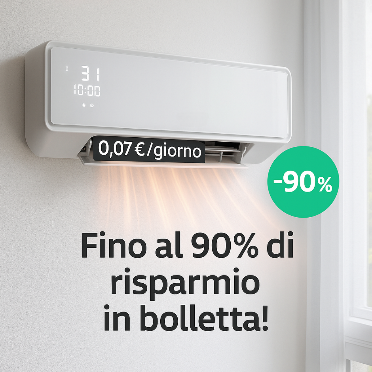 Condizionatore Smart 3 in 1 - senza tubi esterni