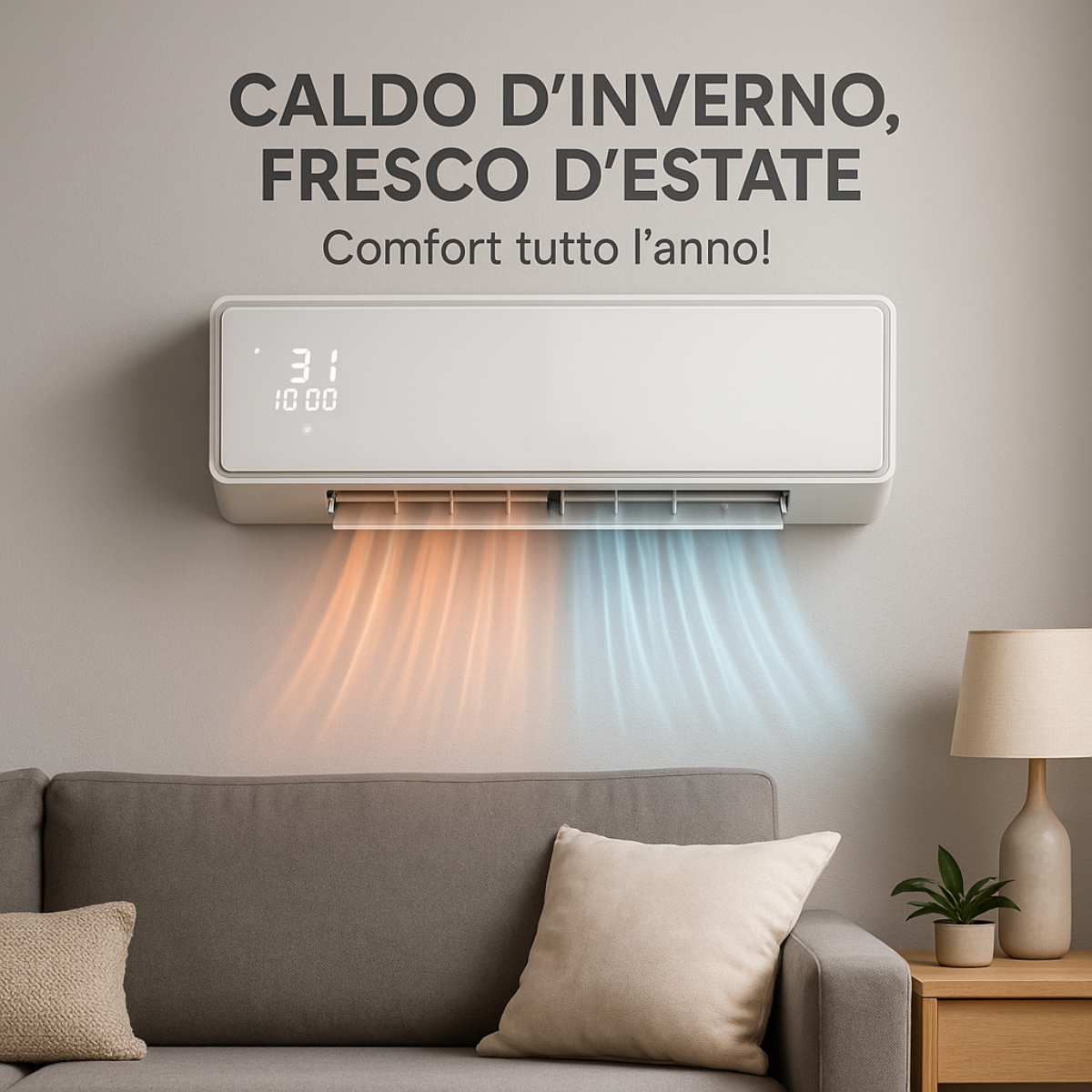 Condizionatore Smart 3 in 1 - senza tubi esterni